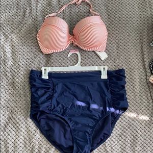 2 piece bathing suit top